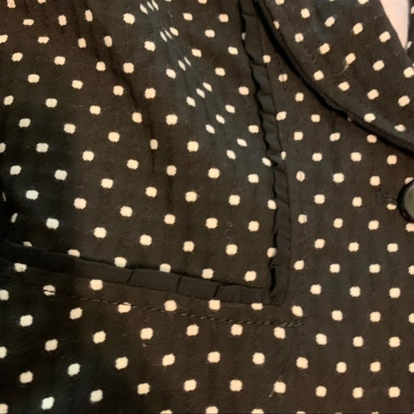 White House Black Market Polkadot Blazer - Picture 6 of 7